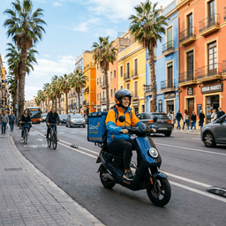 Курьер по доставке (скутер)